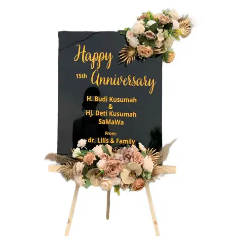 Papan Bunga Akrilik Batokan